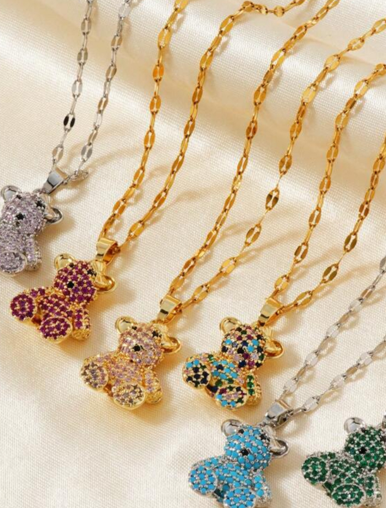 TEDDY NECKLACE - 18K GOLD PLATED