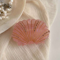 Shell Conch Hair Claw - Pink