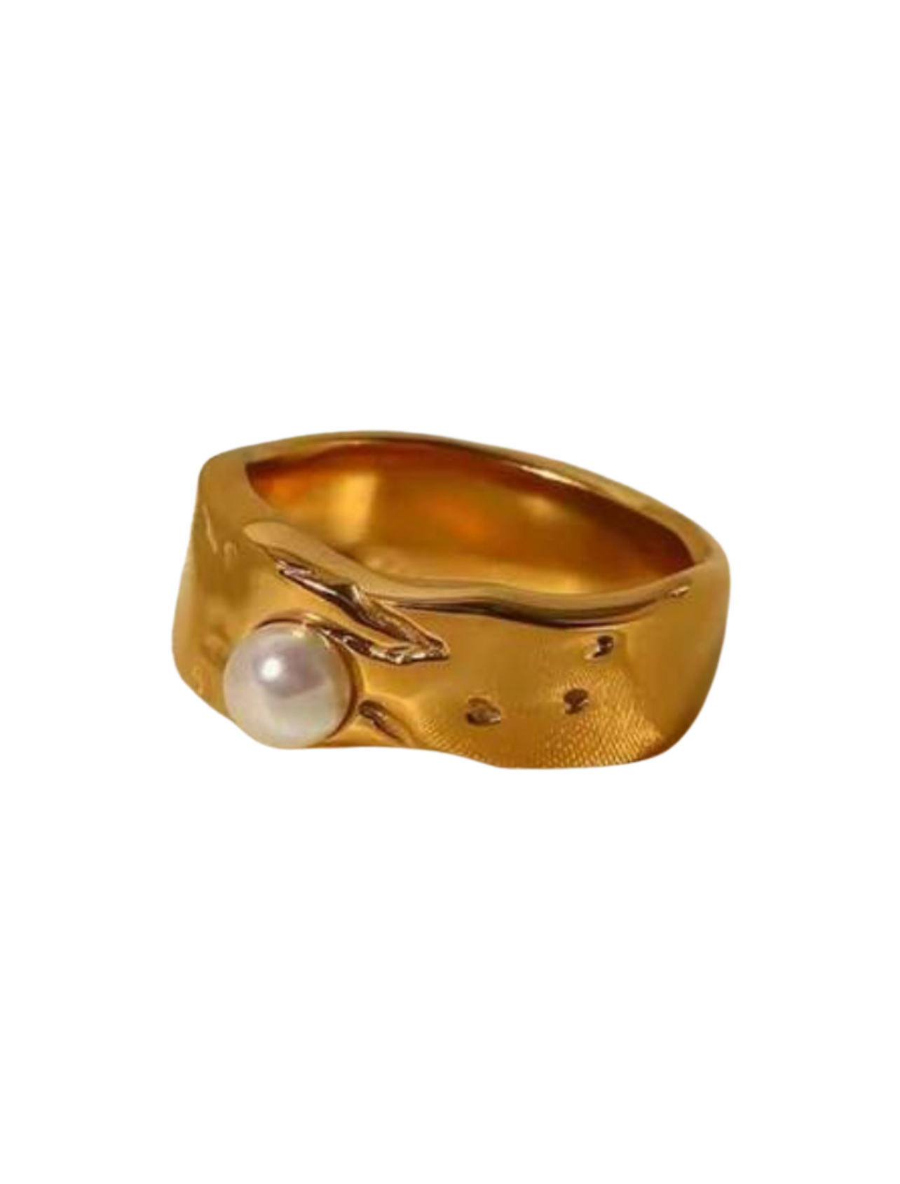 PERLE RING - 18K GOLD PLATED