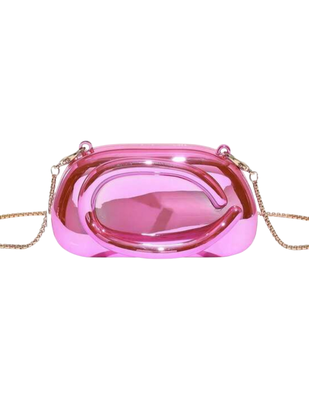 DAHLIA CLUTCH - PINK MINI