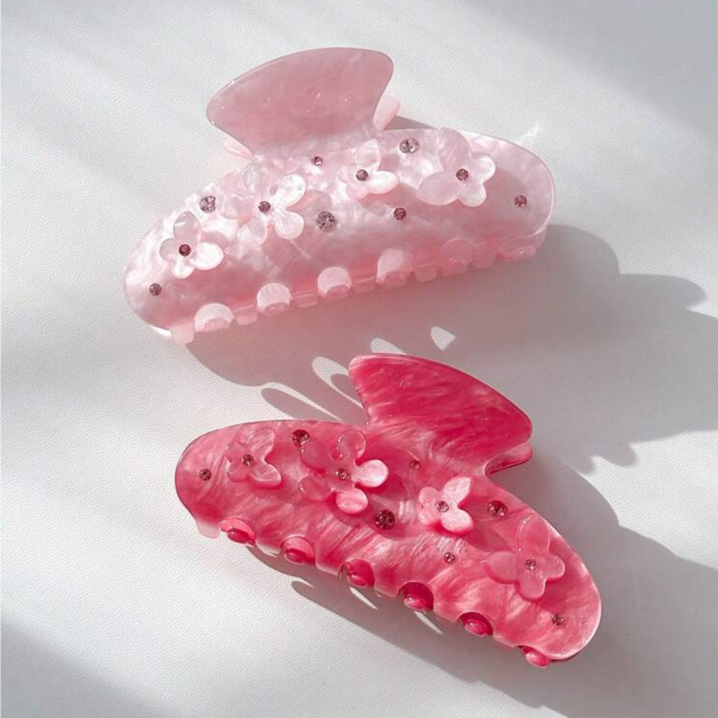 Rose Hair Claw - Barbie