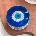 Evil Eye Hair Claw - Blue