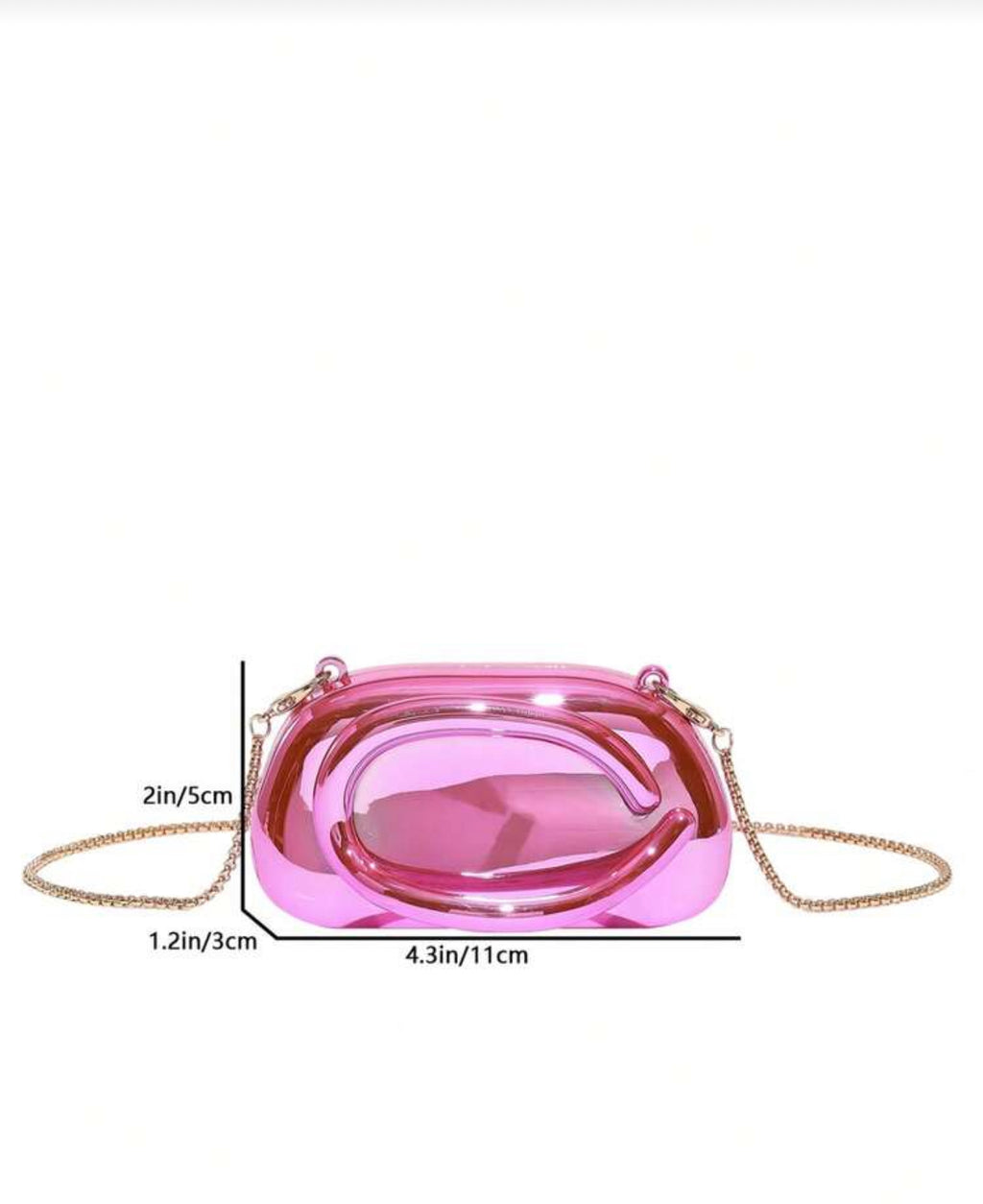 DAHLIA CLUTCH - PINK MINI
