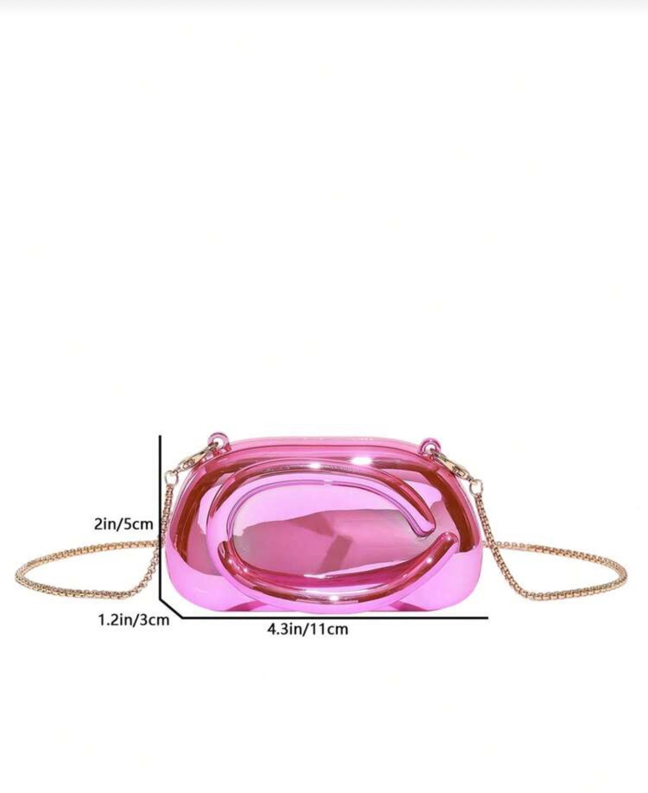 DAHLIA CLUTCH - PINK MINI