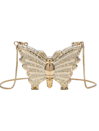 BUTTERFLY CLUTCH - GOLDEN