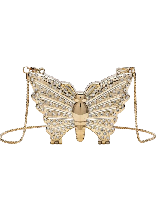 BUTTERFLY CLUTCH - GOLDEN