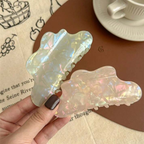 Glazed Hair Claw - Pink