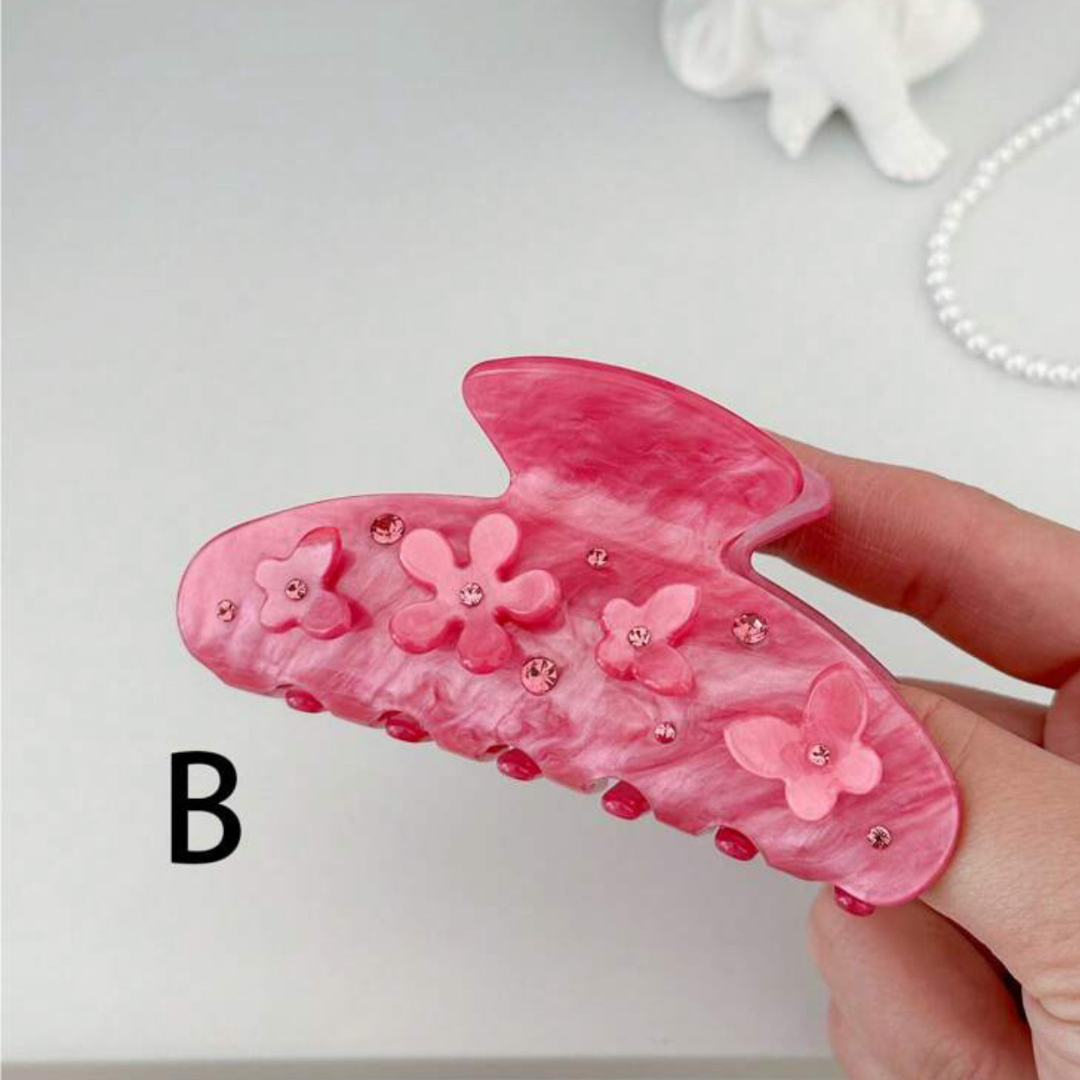 Rose Hair Claw - Barbie