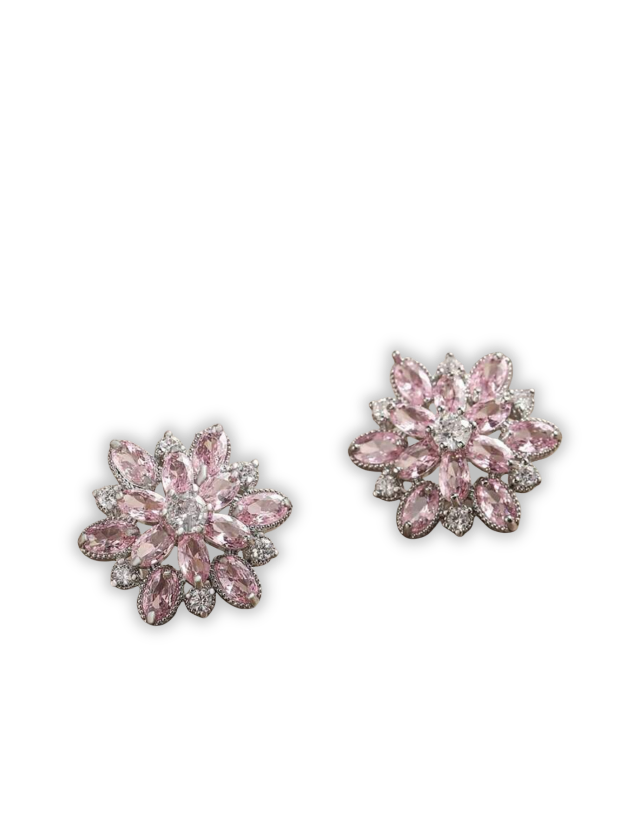 PINK STILLA STUDS