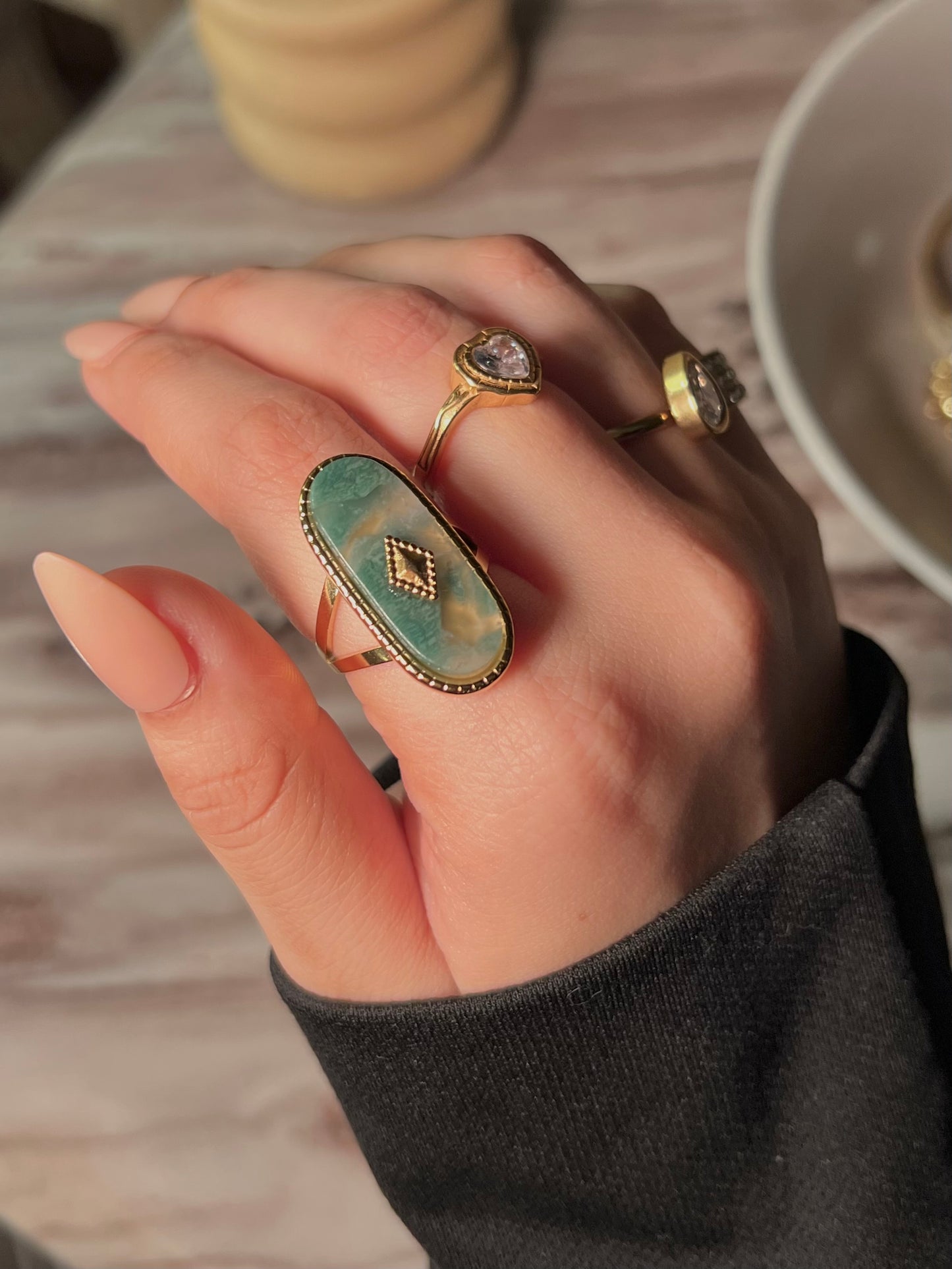 GROOVED RING (ADJUSTABLE)